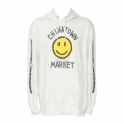 Sell Chinatown Market Smiley Hoodie White HuntStreet